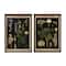 22&#x22; Botanical Wall Prints in Wooden Frame Set